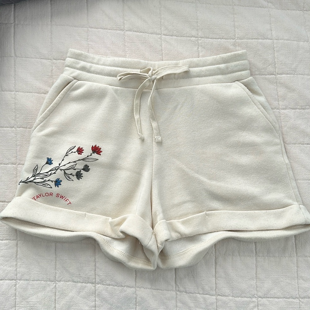 Official Taylor Swift Merch Red pj shorts